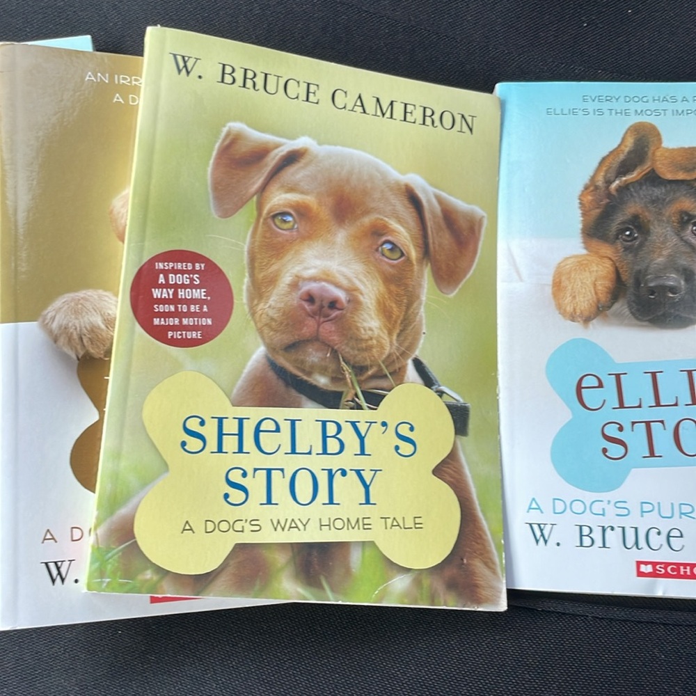 A Dog’s Purpose Lot Set of 5 Scholastic Paperback Books W. Bruce Cameron